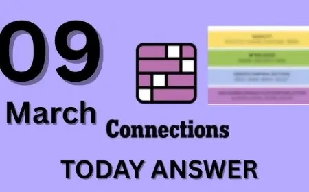 NYT Connections Hints and Answers Today: Puzzle #1002, Monday March 9, 2026