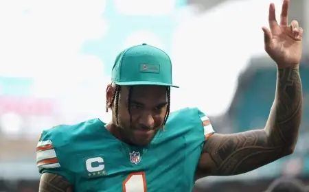 Tua Tagovailoa Released by Dolphins: NFL-Record $99M Dead Cap Ends Six-Year Era