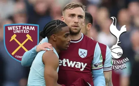 West Ham’s Crysencio Summerville sees form draw nine-club transfer scramble