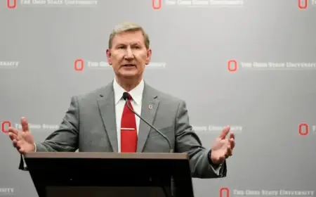 Ohio State President Ted Carter Resigns Amid Inappropriate Relationship Scandal