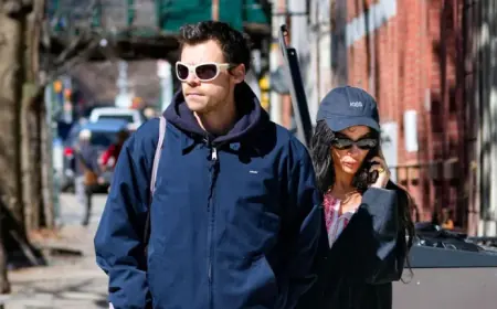 Zoe Kravitz and Harry Styles Signal a Spring Couple Style Shift