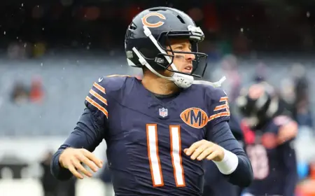 Tyson Bagent trade talk intensifies as Bears bring back Case Keenum