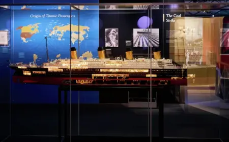 Seven Star’s inland replica and an Austin exhibition reshape Titanic experiences