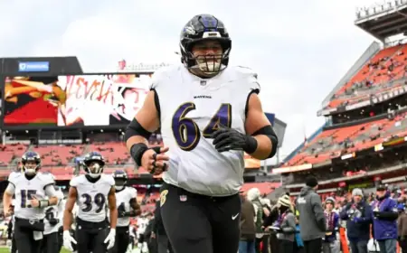 Tyler Linderbaum Contract Elevates Center Market by 50%