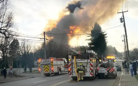 Mission Fire: Seniors Complex Engulfed, Retirement Home Evacuated as Crews Battle Blaze