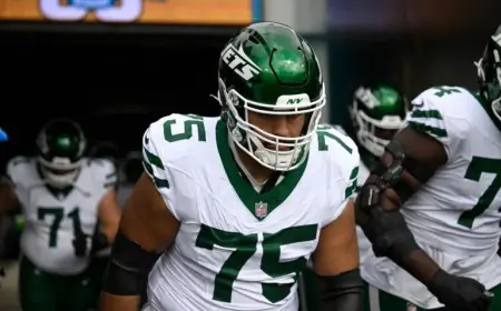 Vera Tucker as free agency opens: Patriots move to plug an interior line void