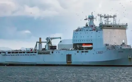 Rfa Lyme Bay reactivated as precautionary deployment to Eastern Mediterranean