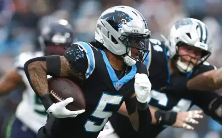 Rico Dowdle Signs Free-Agent Deal with Steelers: Sources Confirm