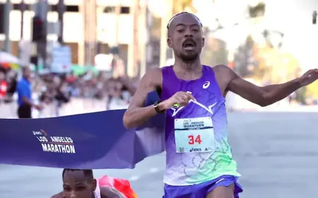 Nathan Martin Clinches 2026 Los Angeles Marathon in Thrilling Photo Finish