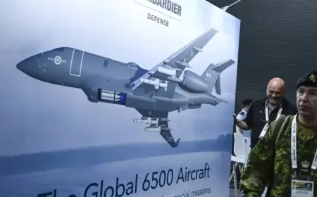 Feds Allocate $1 Billion for Defense Innovation, Featuring Bombardier Aircraft