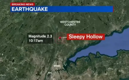 Earthquake Nyc: 2.3-Magnitude Tremor Hits Near Sleepy Hollow, USGS Says