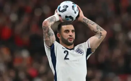 Kyle Walker announces England retirement three months before the World Cup
