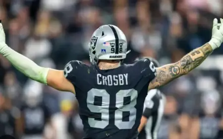 Crosby Quietly Requested Trade to Benefit Raiders, Report Reveals