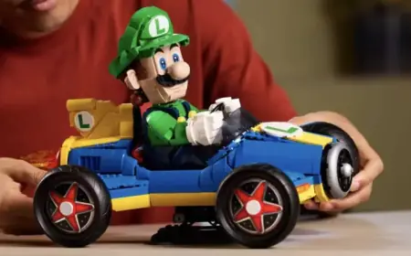 Pre-Order the 18+ Lego Mario Kart Set Featuring Luigi Now