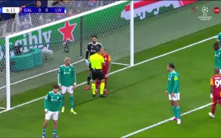 Galatasaray 1-0 Liverpool: Mario Lemina Heads Turkish Giants Ahead in Champions League Round of 16 First Leg at Rams Park