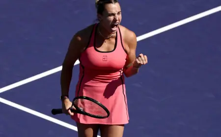 Sabalenka Defeats Osaka 6-2, 6-4 to Reach Indian Wells Quarterfinals, Claiming Long-Awaited Revenge Eight Years in the Making