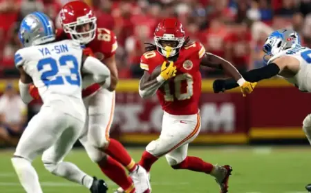 Detroit Lions Secure Free Agent RB Isiah Pacheco