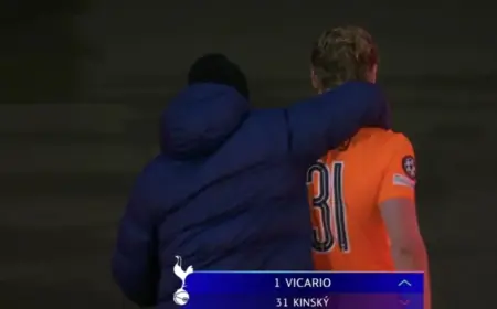 Kinsky slip sparks Tottenham collapse in Madrid