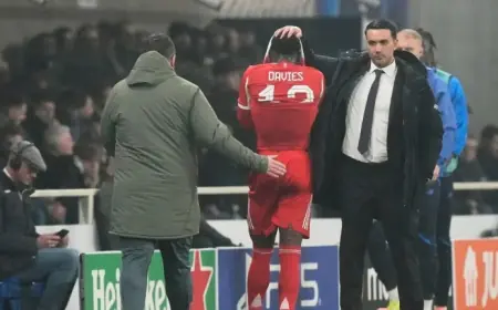 Alphonso Davies leaves in tears after fresh injury scare, Bayern weigh next steps