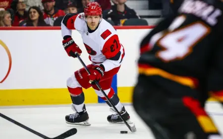 Carolina Hurricanes Forward Nikolaj Ehlers Exits, Then Returns