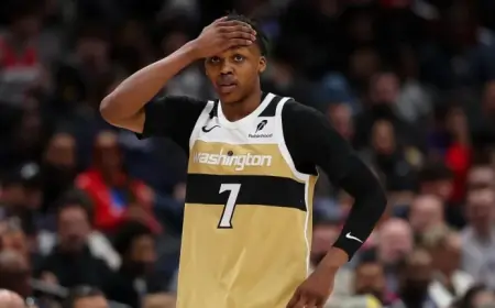 Bub Carrington moves into the starting unit as Wizards weigh his trajectory