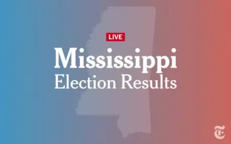 Live Results: 2026 Mississippi Second Congressional District Primary