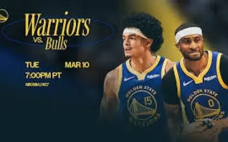 Warriors Vs Bulls listed on regional channels while streaming details remain outsourced