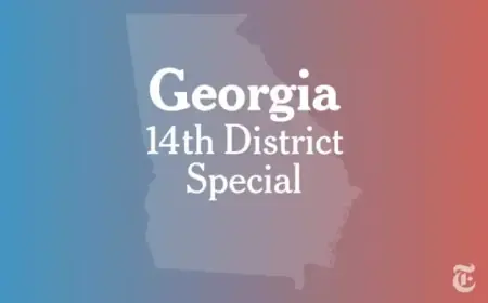 Live 2026 Election Results for Georgia’s 14th Congressional District Special Race