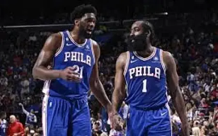 Joel Embiid’s viral greeting with James Harden reframes their fallout