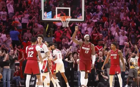 Bam Adebayo Scores 83, Surpasses Kobe for Second-Highest in NBA History