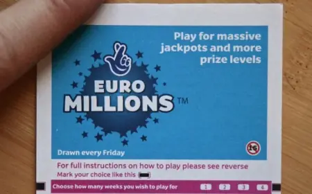 Euromillions Winner in UK takes £181m jackpot, resets Friday draw