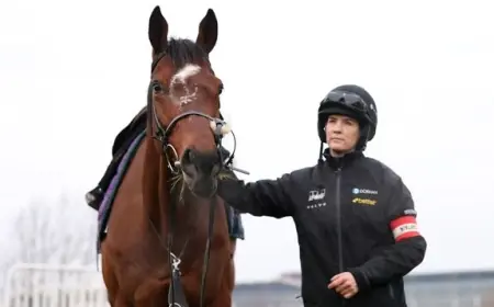 Rachael Blackmore returns to Cheltenham not riding, reveals baby joy