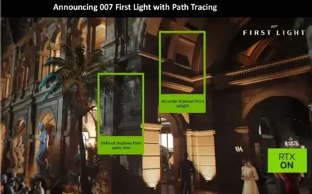 NVIDIA Unveils RTX Mega Geometry in Witcher 4, Path Tracing in 007 First Light
