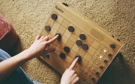Tembo: Innovative Drum Machine Mimics a Checkerboard Design