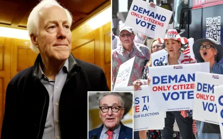 John Cornyn urges filibuster change to advance the SAVE America Act