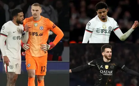 PSG Vs Chelsea Leaves Blues Chasing at Stamford Bridge After Five-Goal Paris Surge