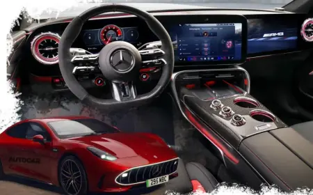 Amg GT 4-Door’s screen-filled interior conflicts with analogue ergonomics claim