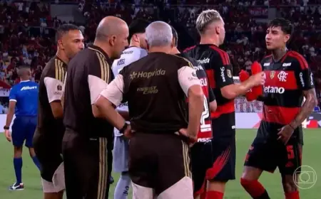 Cruzeiro Fans Protest Leonardo Jardim Ahead of Flamengo Vs Cruzeiro Match