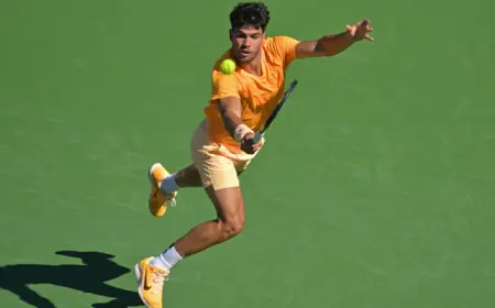 2026 BNP Paribas Open Indian Wells — Alcaraz Demolishes Ruud, Norrie Into Quarterfinals