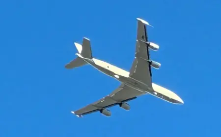 Doomsday Plane sightings in California: E-6B Mercury context versus anxiety