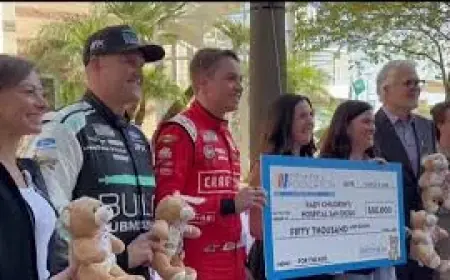 San Diego NASCAR drivers deepen Navy ties ahead of June’s Coronado races