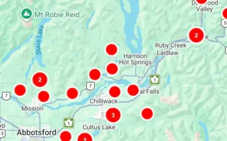Power Outage Chilliwack Signals Broader Wind Damage Across Fraser Valley
