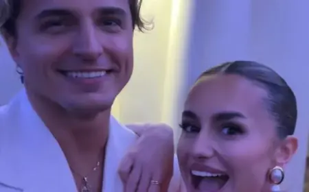 Amber Davies left shaking and ‘gobsmacked’ after theatre award win