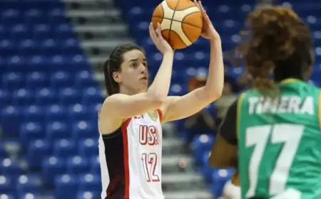 Caitlin Clark Leads Team USA’s Dominant Win Over Senegal in FIBA Qualifier
