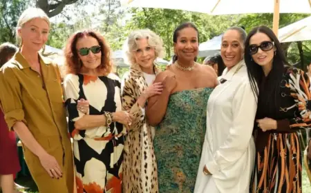 Jane Fonda, Gwyneth Paltrow, Katy Perry Celebrate at DVF Oscars Lunch