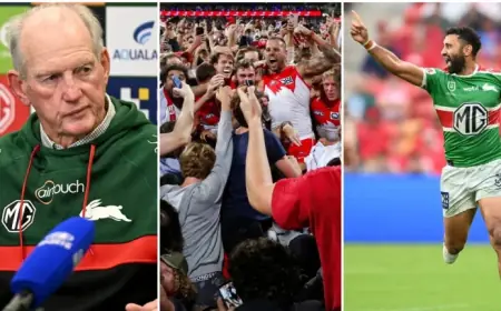 Alex Johnston nears record as Wayne Bennett rejects pitch invasions around Ken Irvine