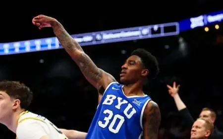 Kennard Davis Leads BYU to Victory Over WVU with 20 Points