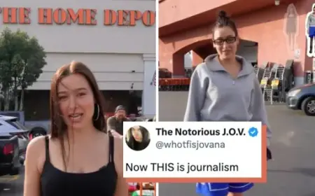 Woman Compares Home Depot Staff Reactions in Different Outfits