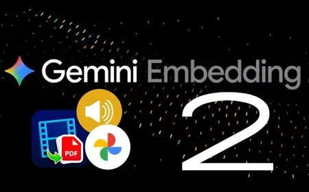 Gemini Embedding 2 Launches In Public Preview As Google Expands Multimodal AI Search