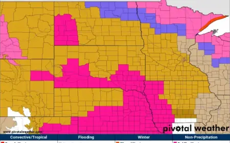 Heavy Snow Hits North, Rain Soaks South, Weekend Storm Looms – MPR News